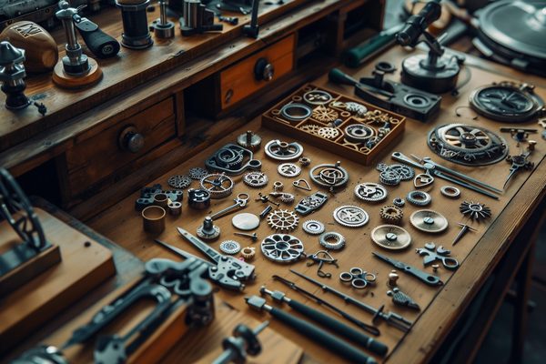 Atelier net site e-commerce d'accessoires de montre: réparations et pièces de qualité